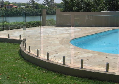 1 Glass Pool Fence  2 1